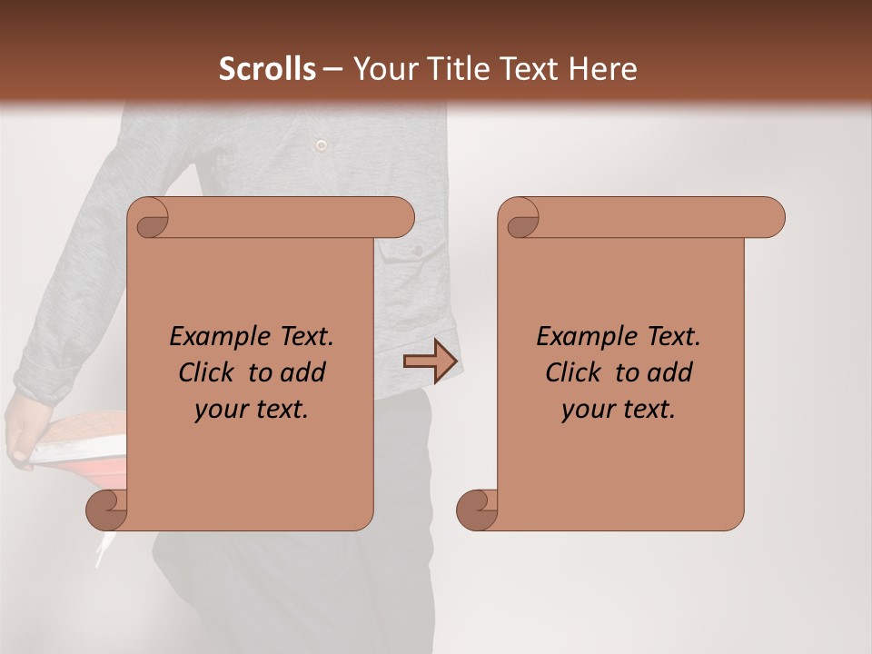 Baby In A Cap PowerPoint Template