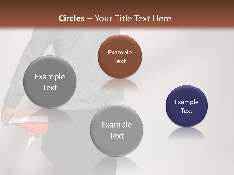 Baby In A Cap PowerPoint Template