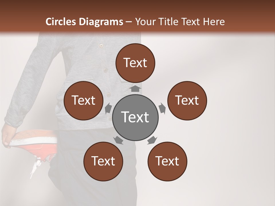 Baby In A Cap PowerPoint Template