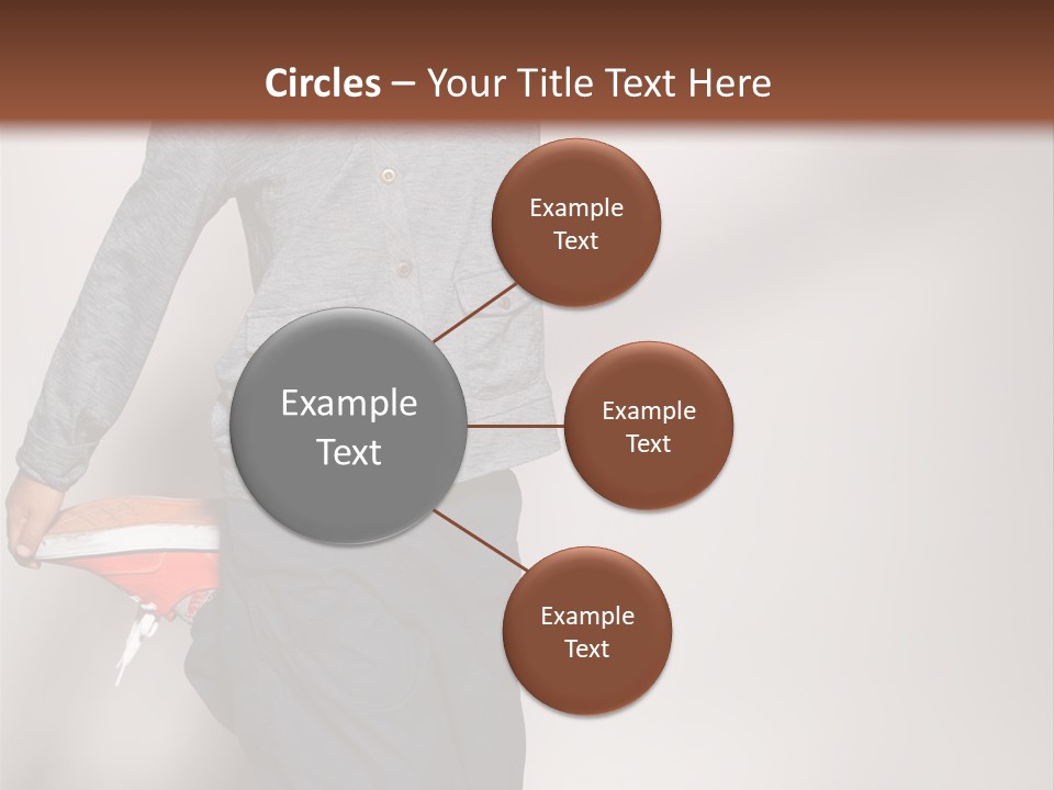 Baby In A Cap PowerPoint Template