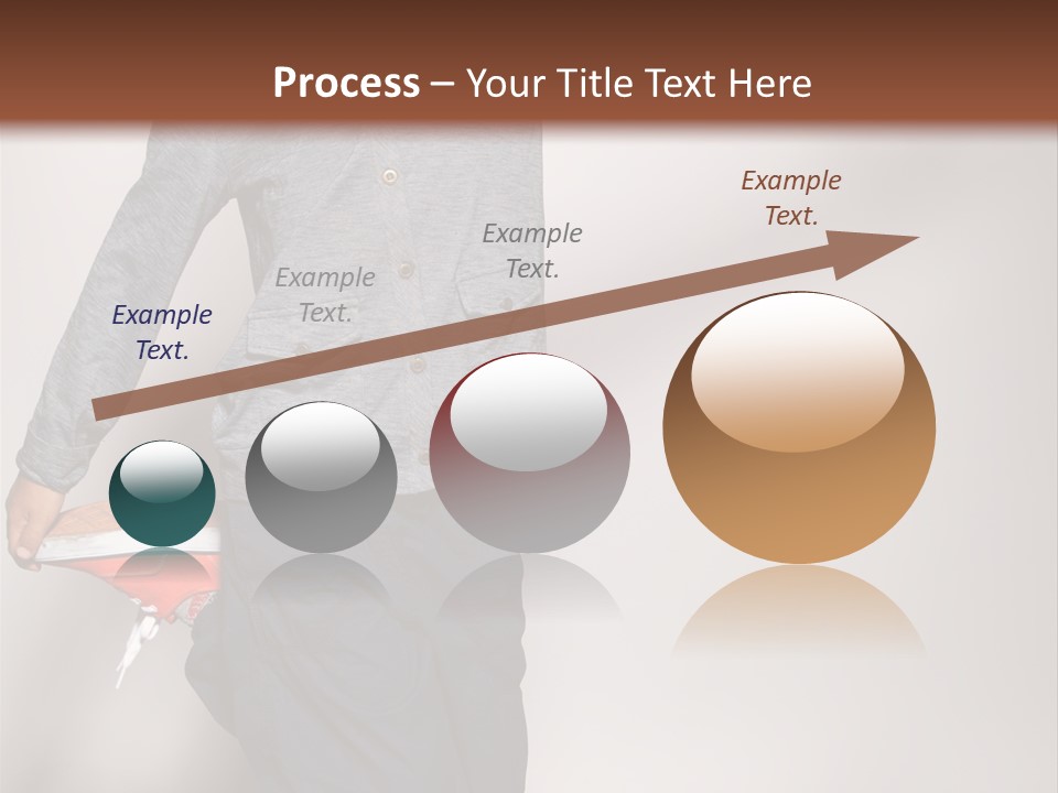 Baby In A Cap PowerPoint Template