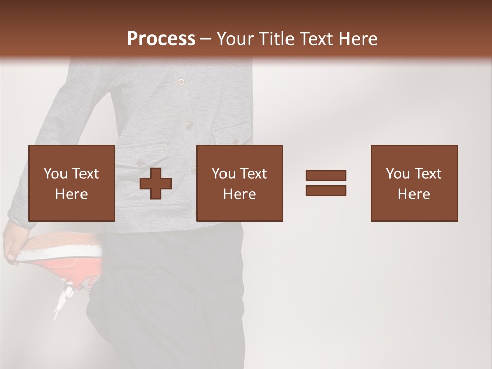 Baby In A Cap PowerPoint Template