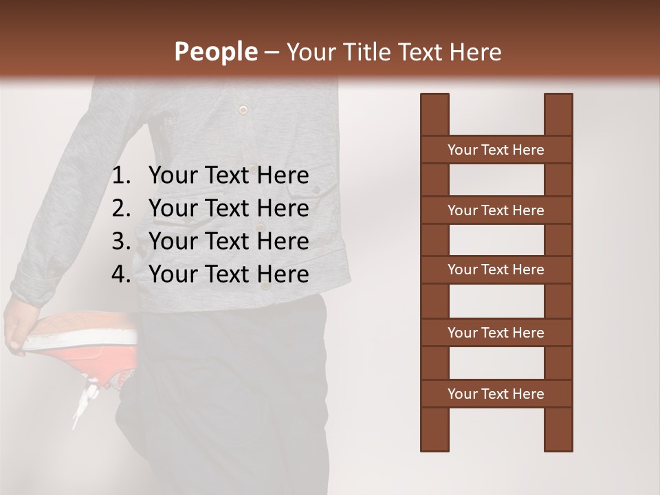 Baby In A Cap PowerPoint Template