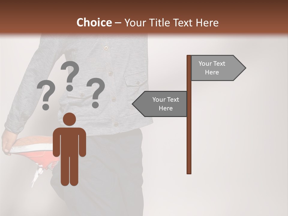 Baby In A Cap PowerPoint Template