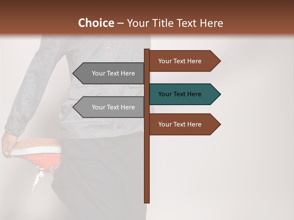 Baby In A Cap PowerPoint Template