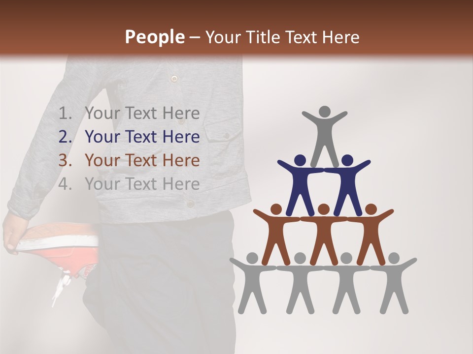 Baby In A Cap PowerPoint Template