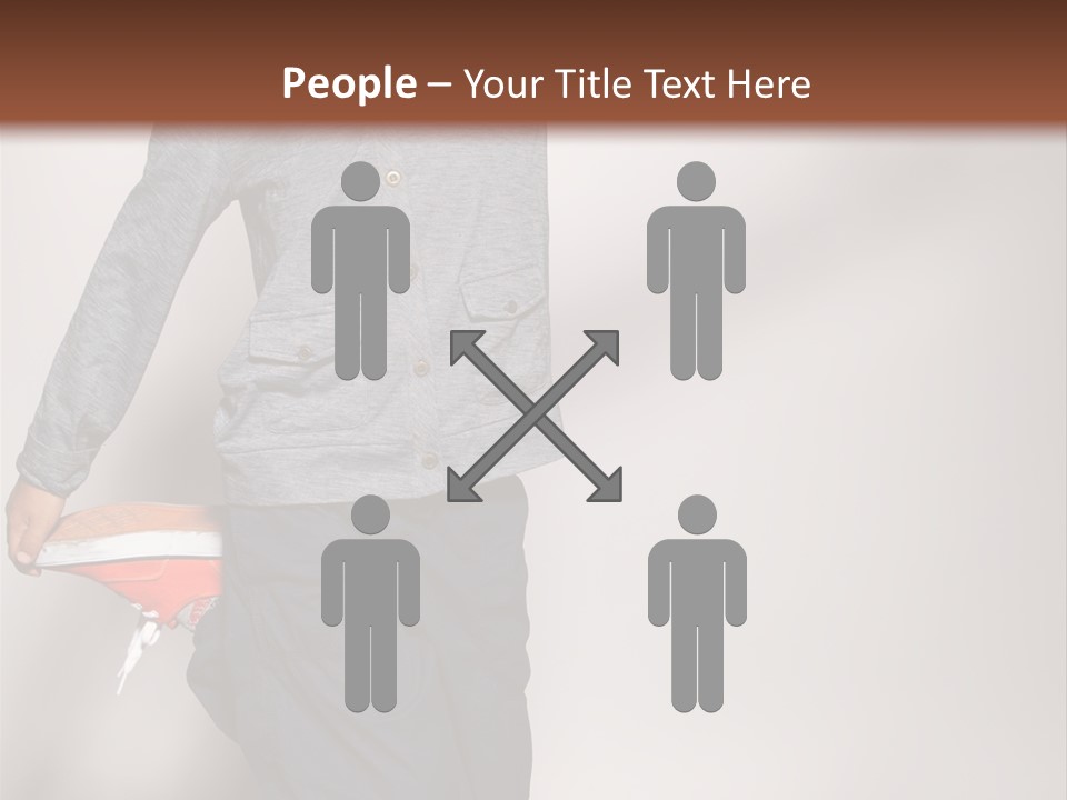 Baby In A Cap PowerPoint Template