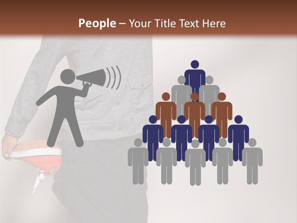 Baby In A Cap PowerPoint Template