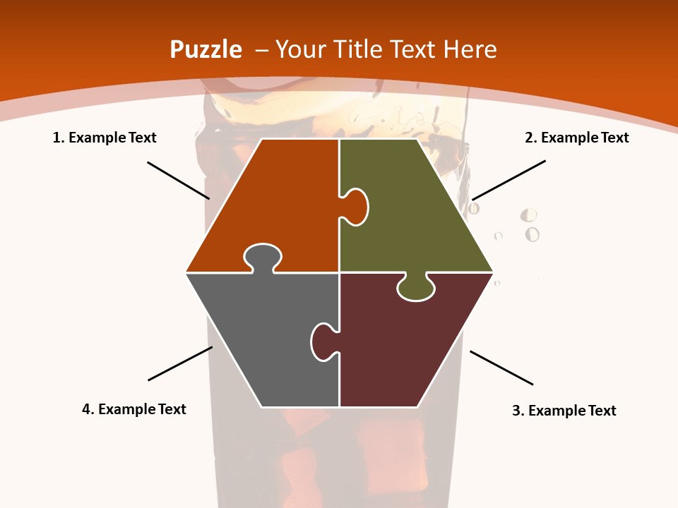 Coca-Cola With Ice PowerPoint Template