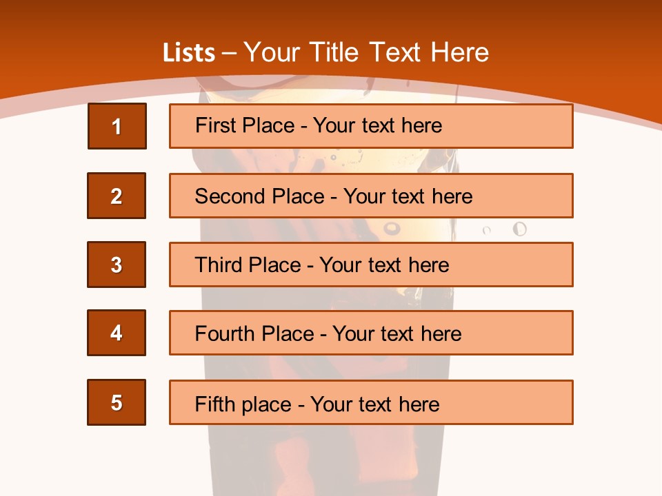Coca-Cola With Ice PowerPoint Template
