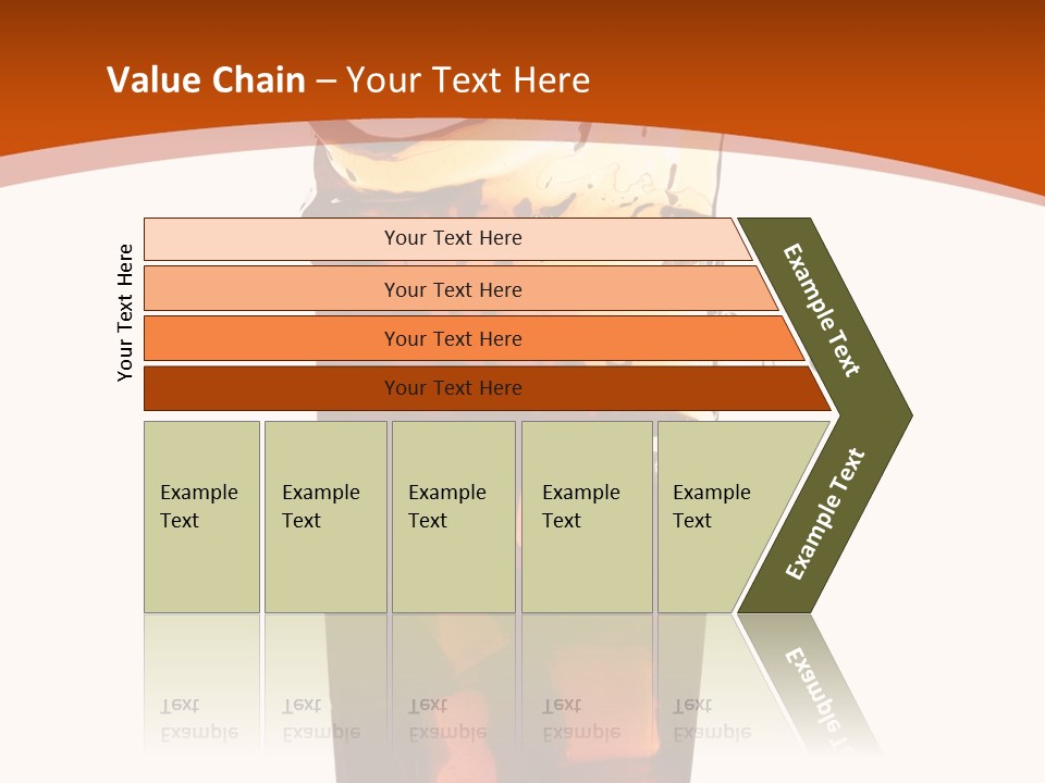 Coca-Cola With Ice PowerPoint Template