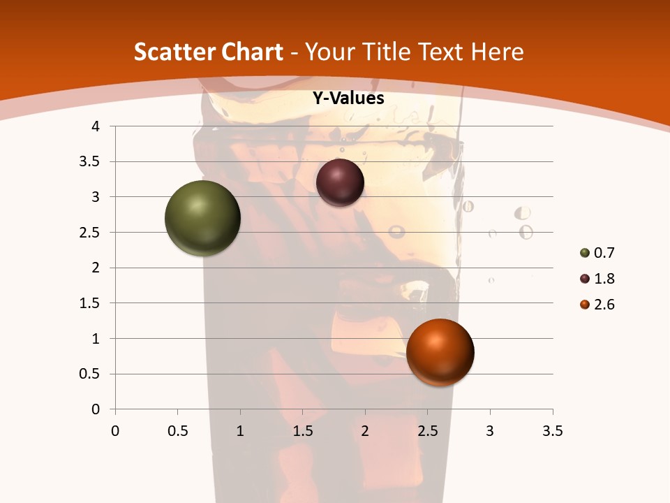 Coca-Cola With Ice PowerPoint Template