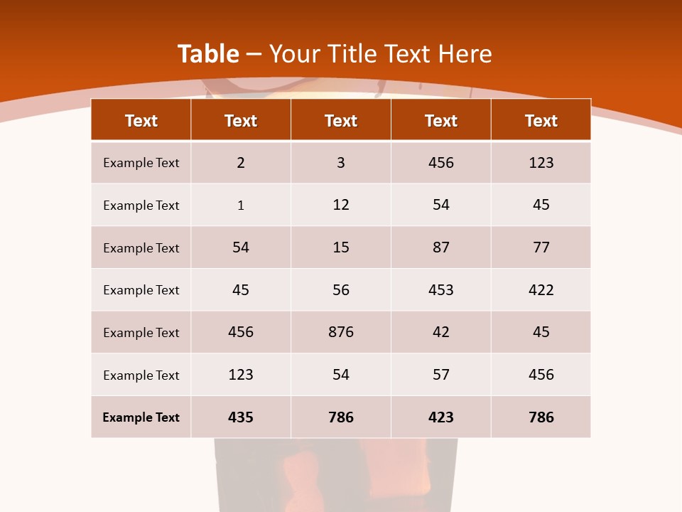 Coca-Cola With Ice PowerPoint Template