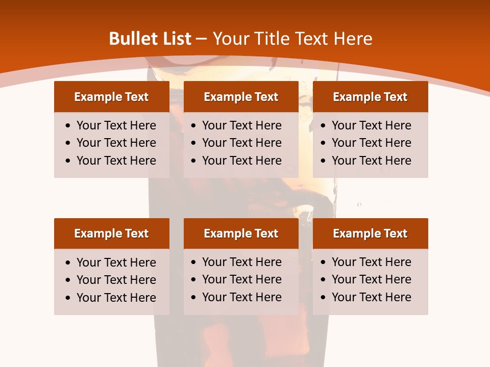 Coca-Cola With Ice PowerPoint Template