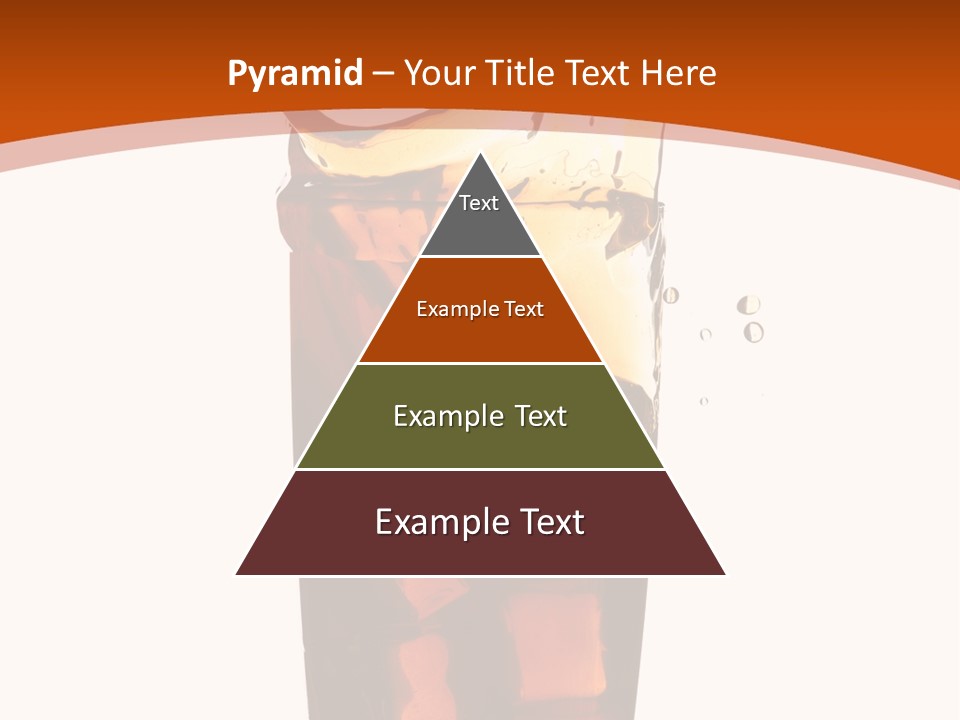 Coca-Cola With Ice PowerPoint Template