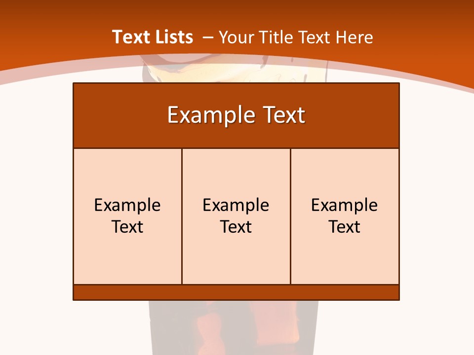 Coca-Cola With Ice PowerPoint Template