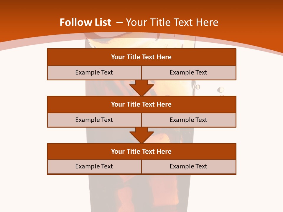 Coca-Cola With Ice PowerPoint Template