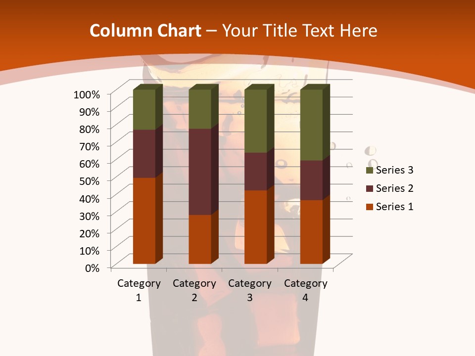 Coca-Cola With Ice PowerPoint Template