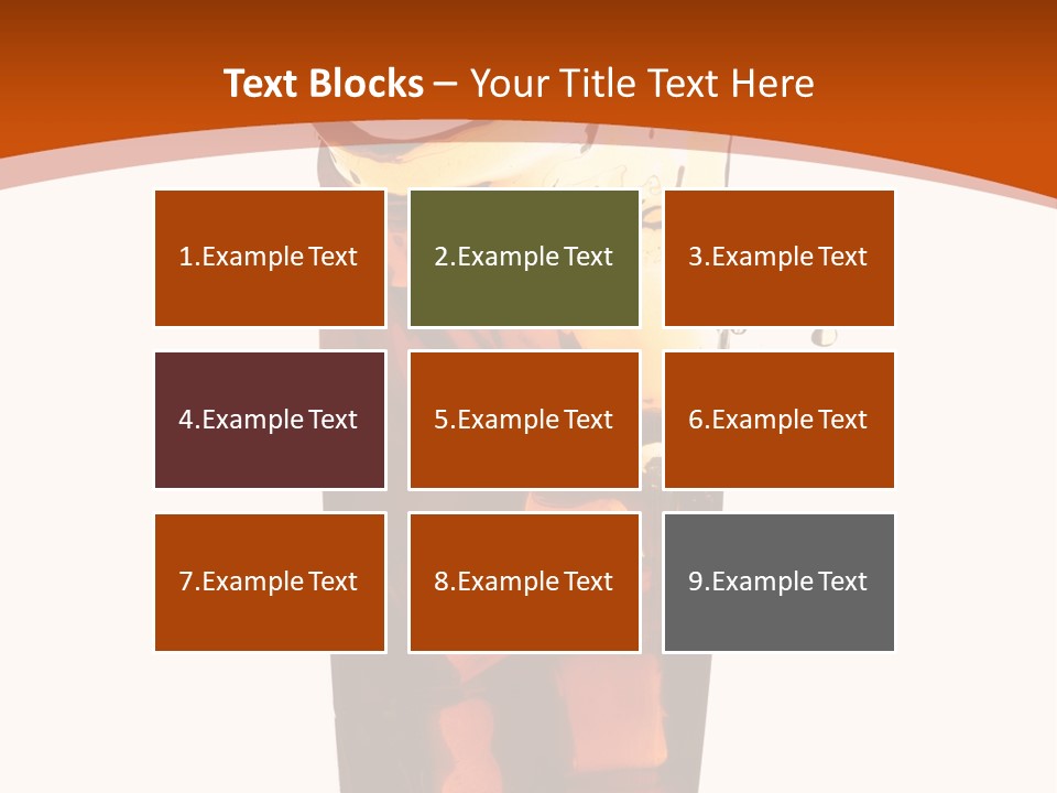 Coca-Cola With Ice PowerPoint Template