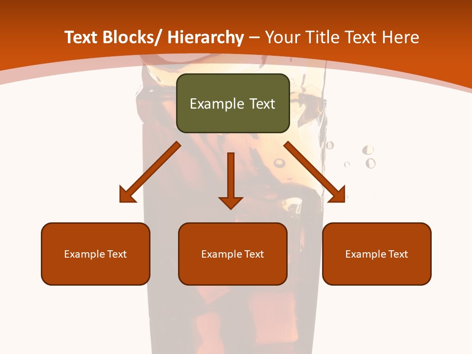 Coca-Cola With Ice PowerPoint Template