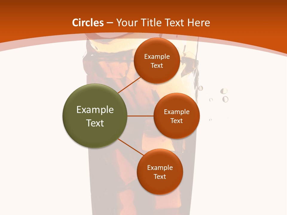 Coca-Cola With Ice PowerPoint Template