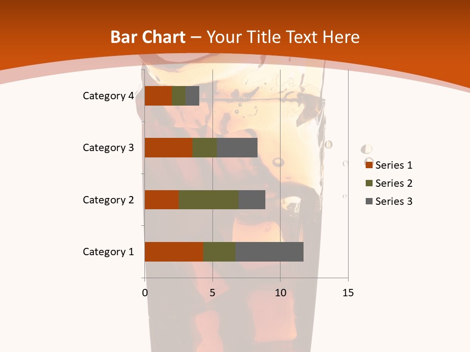 Coca-Cola With Ice PowerPoint Template