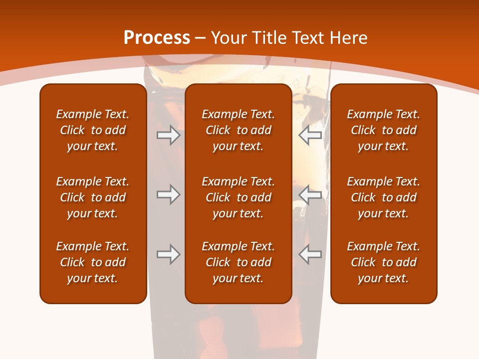 Coca-Cola With Ice PowerPoint Template