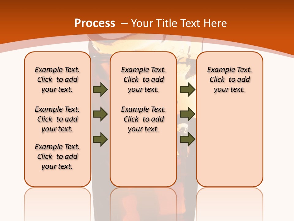 Coca-Cola With Ice PowerPoint Template