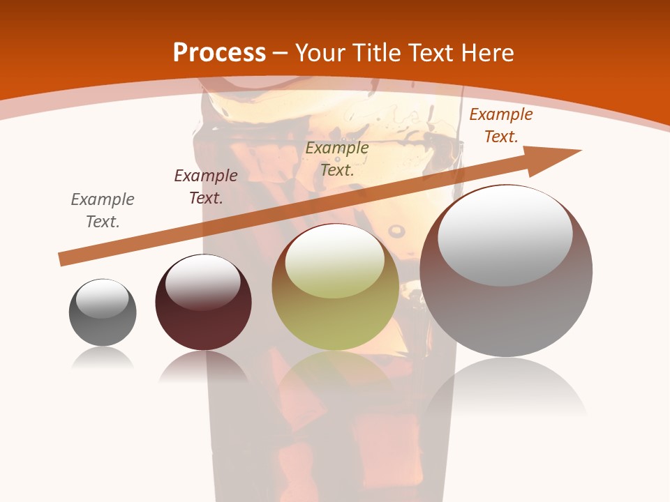 Coca-Cola With Ice PowerPoint Template