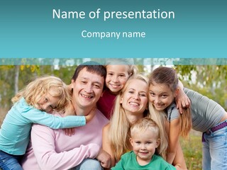Family Photo PowerPoint Template