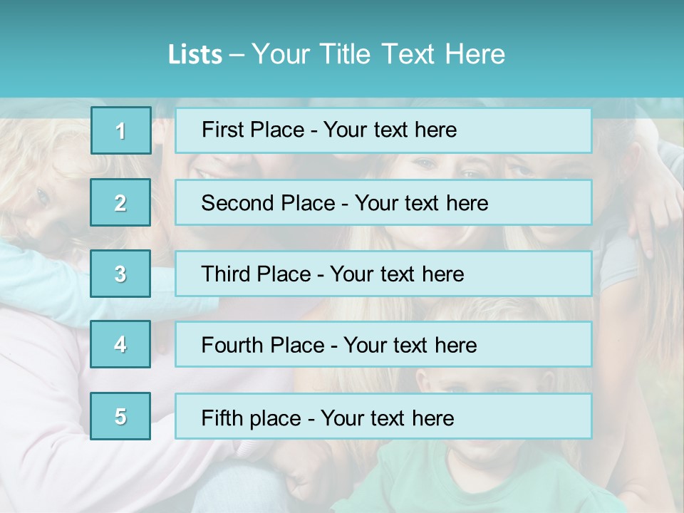 Family Photo PowerPoint Template