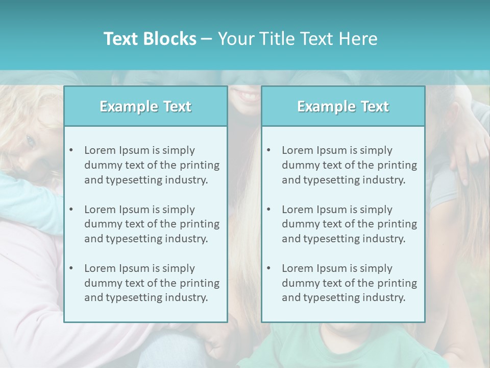 Family Photo PowerPoint Template