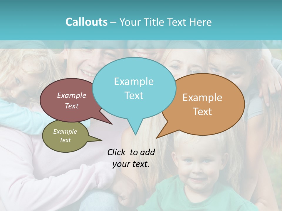 Family Photo PowerPoint Template