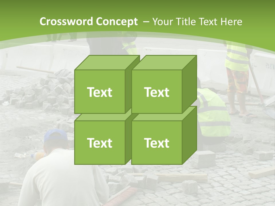 Paving Stones PowerPoint Template