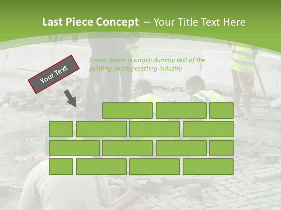 Paving Stones PowerPoint Template