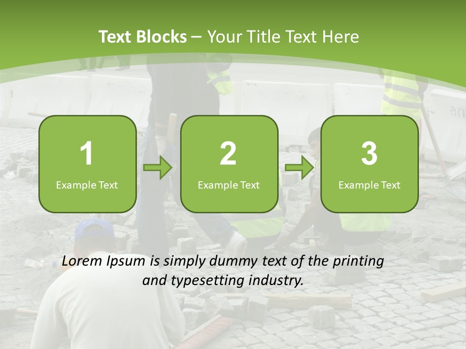 Paving Stones PowerPoint Template