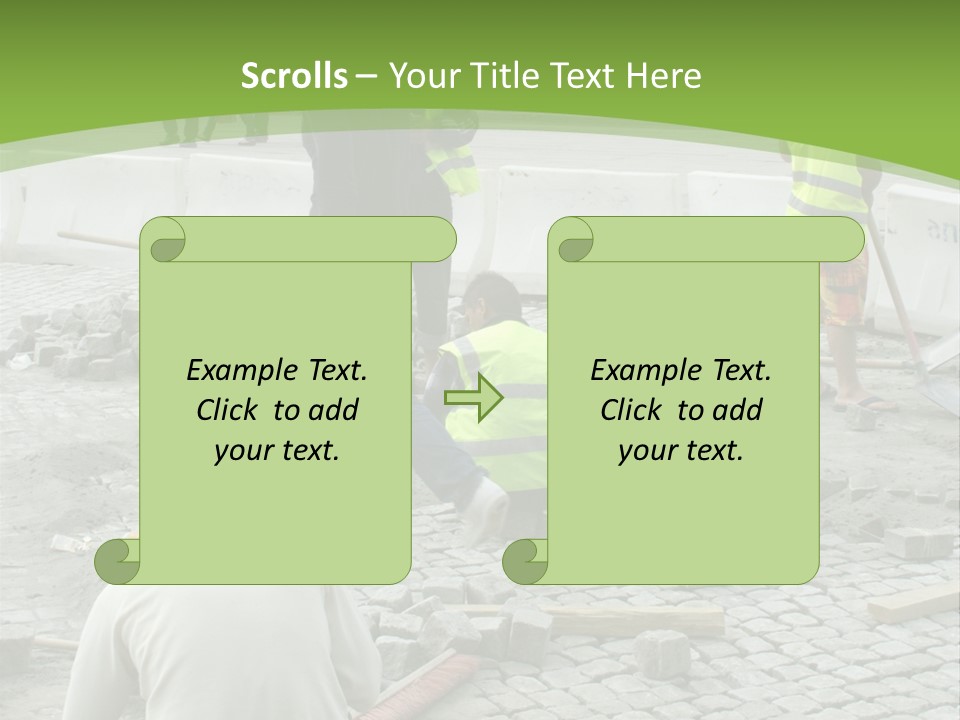 Paving Stones PowerPoint Template