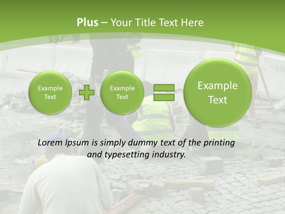 Paving Stones PowerPoint Template