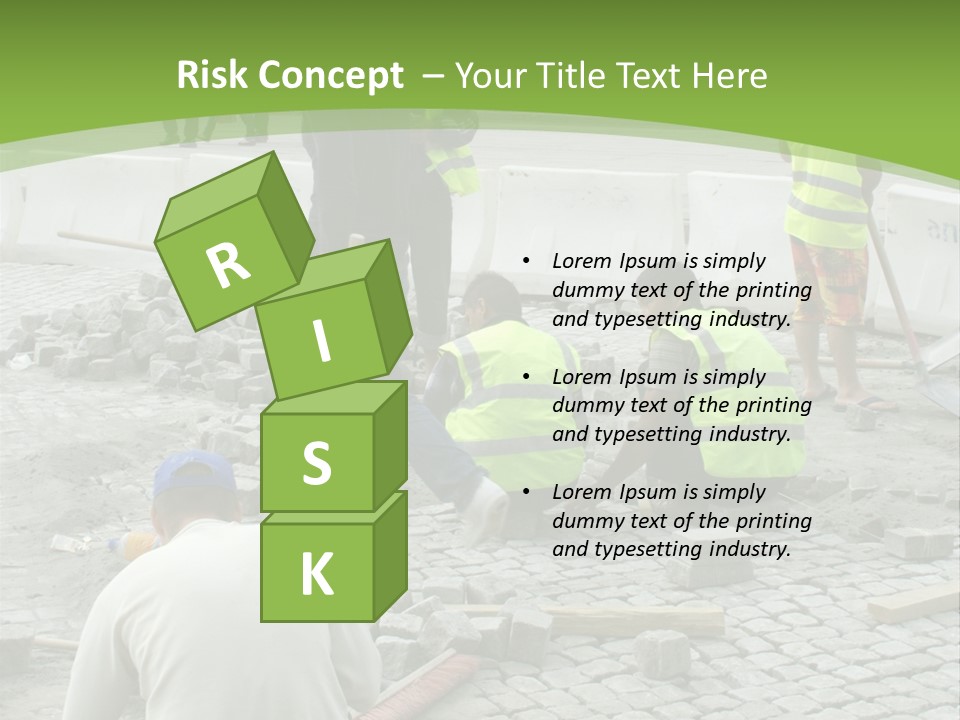 Paving Stones PowerPoint Template