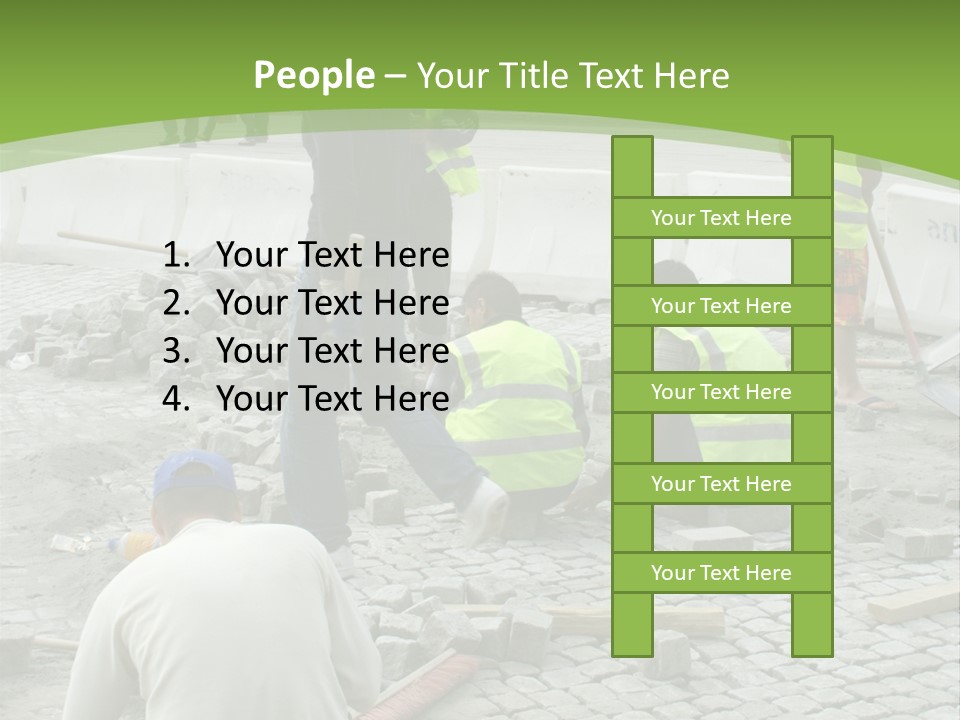 Paving Stones PowerPoint Template