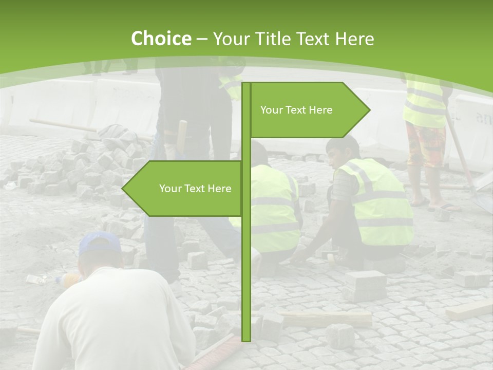 Paving Stones PowerPoint Template
