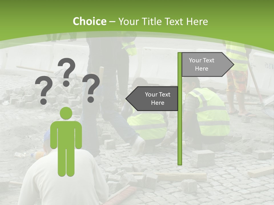 Paving Stones PowerPoint Template