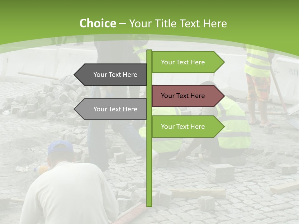 Paving Stones PowerPoint Template
