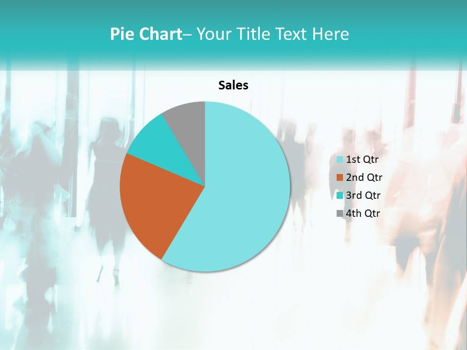 Shadows Of People PowerPoint Template