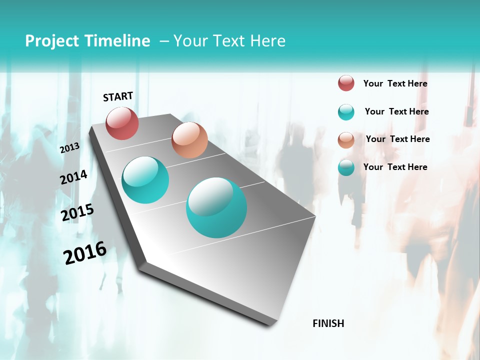 Shadows Of People PowerPoint Template