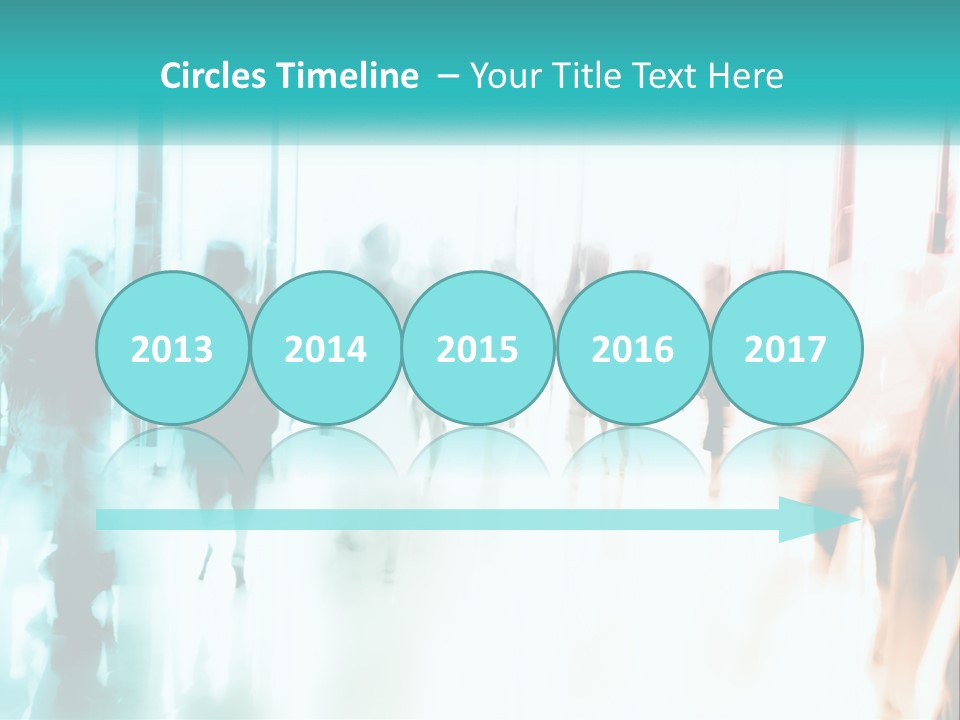 Shadows Of People PowerPoint Template