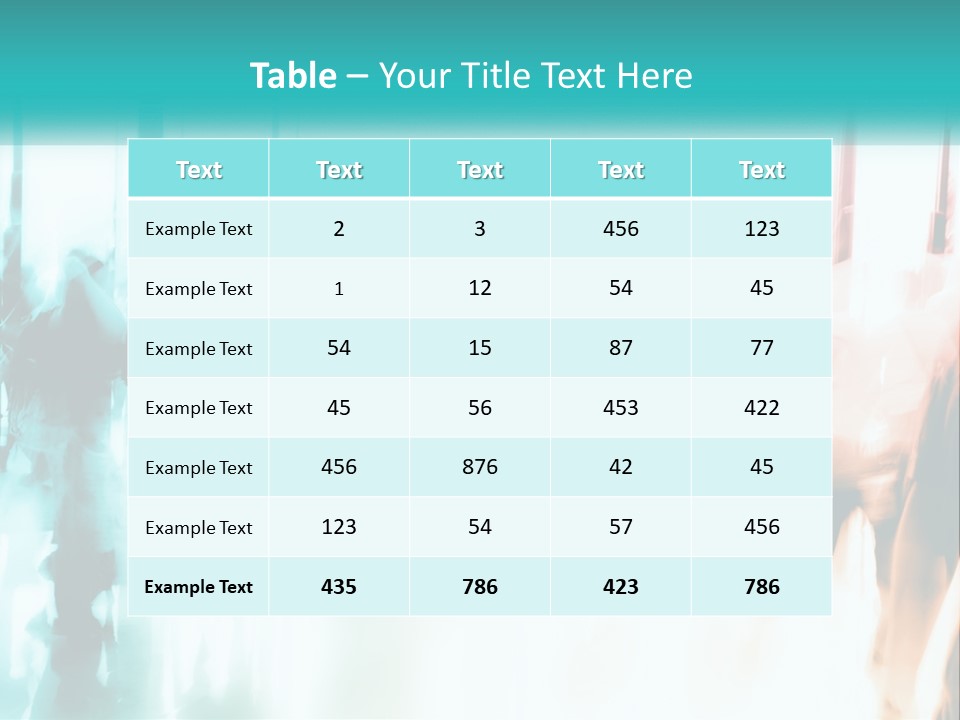 Shadows Of People PowerPoint Template