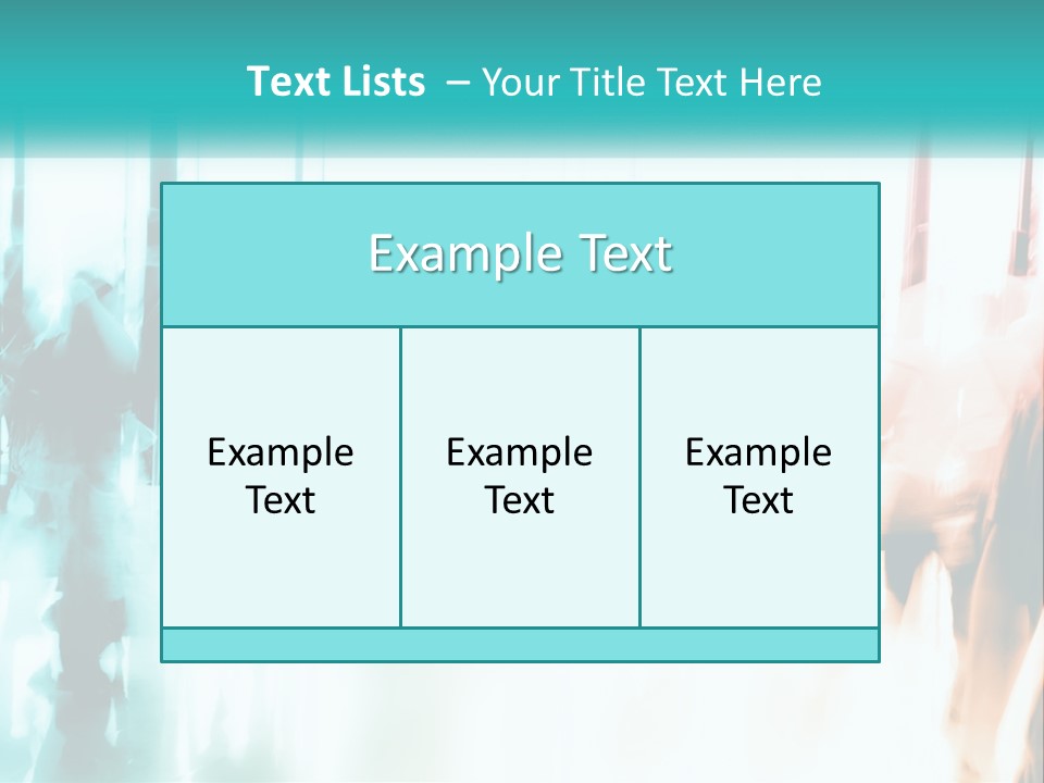 Shadows Of People PowerPoint Template