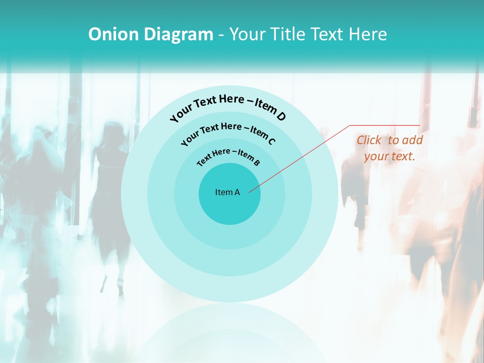 Shadows Of People PowerPoint Template