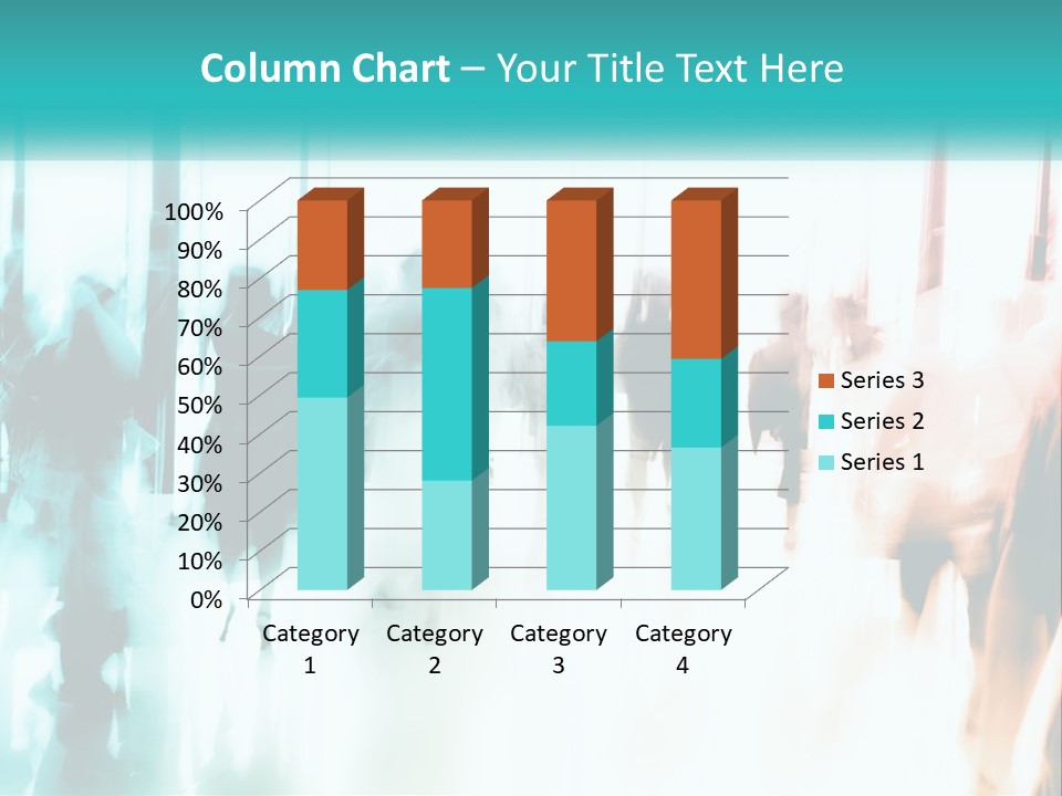 Shadows Of People PowerPoint Template